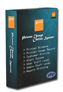 Glotel Printer Usage Online System